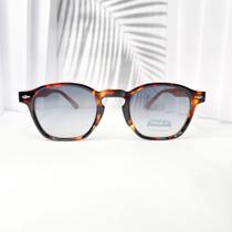 Óculos de sol modelo oval tartaruga tendência de moda código 71-ZS1069