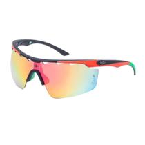 Óculos de Sol Mormaii Athlon 4 Emborrachado - Preto e Vermelho Óculos de Sol Mormaii Athlon 4 Emborrachado - Preto e Vermelho