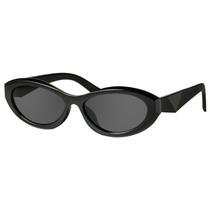 Óculos de Sol Mosanana Oval Cat Eye Feminino - Preto - MS52372