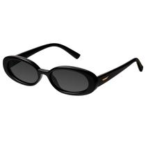 Óculos de Sol Mosanana Retro Oval Pretos - UV400 - Para Mulheres Óculos de Sol Mosanana Retro Oval Pretos - UV400 - Para Mulheres
