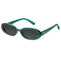 Óculos de sol mosanana retro oval verde para mulheres MS52360