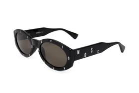 Óculos de sol Moschino MOS141/S preto/cinza escuro para mulheres