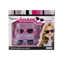 Óculos De Sol My Style Acessórios Para Personalizar Br135 - Multikids