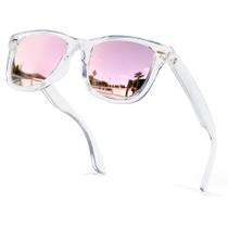 Óculos de sol Myiaur Classic Square para mulheres polarizados UV400