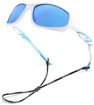 Óculos de sol NULOOQ Kids Baseball Polarized Unbreakable Age 4-12 Óculos de sol NULOOQ Kids Baseball Polarized Unbreakable Age 4-12