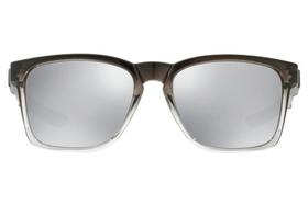 Óculos de Sol Oakley Catalyst 0OO9272 18/55 Cinza Degradê Lente Cinza Espelhada