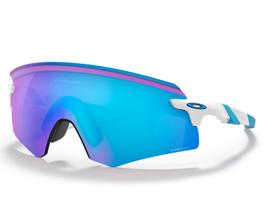Óculos de Sol Oakley Encoder Polished White Prizm Sapphire Óculos de Sol Oakley Encoder Polished White Prizm Sapphire