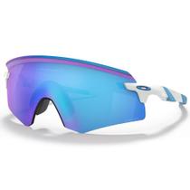 Óculos de Sol Oakley Encoder Polished White W Prizm Sapphire Óculos de Sol Oakley Encoder Polished White W Prizm Sapphire