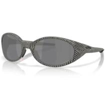 Óculos de Sol Oakley Eye Jacket Redux Matte Grey Ink Fingerprint Prizm Black Óculos de Sol Oakley Eye Jacket Redux Matte Grey Ink Fingerprint Prizm Black
