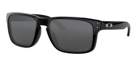 Óculos de Sol Oakley Holbrook Polished Black Grey Polarized Óculos de Sol Oakley Holbrook Polished Black Grey Polarized