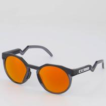 Óculos de Sol Oakley HSTN Matte Ruby Cinza e Vermelha