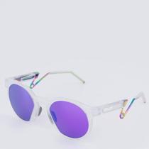 Óculos de Sol Oakley HSTN Metal Cinza e Roxo Óculos de Sol Oakley HSTN Metal Cinza e Roxo
