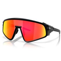 Óculos de Sol Oakley Latch Panel Matte Black Prizm Ruby Óculos de Sol Oakley Latch Panel Matte Black Prizm Ruby
