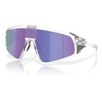 Óculos de Sol Oakley Latch Panel Matte Clear Prizm Violet Óculos de Sol Oakley Latch Panel Matte Clear Prizm Violet
