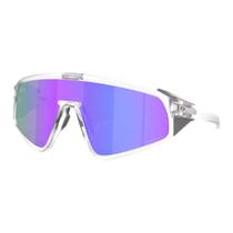 Óculos de Sol Oakley Latch Panel Matte Clear Prizm Violet Óculos de Sol Oakley Latch Panel Matte Clear Prizm Violet