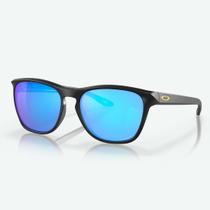 Óculos de Sol Oakley Manorburn Matte Black Prizm Sapphire Polarizado