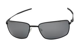 óculos de sol Oakley mod Square Wire matte black w/black iridium polarized 4075-05