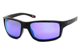 Óculos de sol Oakley OO9449-1360 Gibston - Matte Black / Prizm Violet Polarized