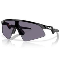 Óculos de Sol Oakley Resistor Sweep Polished Black Prizm Grey - Linha Juvenil