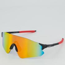 Óculos de Sol OkDok T-Vision Preto e Vermelho Óculos de Sol OkDok T-Vision Preto e Vermelho