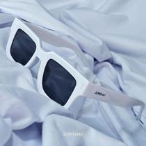 Óculos de sol original domshay l branco unisex lançamento 2024