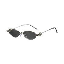 Óculos De Sol Ovais Elegantes Com Diamantes E Proteção UV - Óculos De Sol De Luxo Com Incrustações Óculos De Sol Ovais Elegantes Com Diamantes E Proteção UV - Óculos De Sol De Luxo Com Incrustações