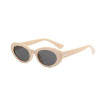 Óculos De Sol Ovais Vintage De Luxo Feminino UV400 Designer Brand Fashion Travel Shades