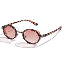 Óculos De Sol Oval Em Cores Candy UV400 Para Mulheres, Óculos De Sol Femininos Em Liga Preta Óculos De Sol Oval Em Cores Candy UV400 Para Mulheres, Óculos De Sol Femininos Em Liga Preta