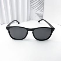 Óculos de sol oval fosco detalhe espelhado com serrilhados na haste estilo elegante CÓD:21-5011