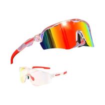 Óculos De Sol Oversized UV400 Fotochromic Para Homens E Mulheres Com Lentes De PC Que Mudam De Cor E