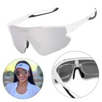 Óculos De Sol Pace Corrida Beach Ciclismo UV400 + Clip Grau Óculos De Sol Pace Corrida Beach Ciclismo UV400 + Clip Grau