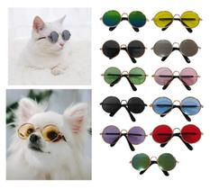 Óculos De Sol Para Cães Cachorros Porte Pequeno e Gatos Óculos Pet Raças pequenas e filhotes Óculos De Sol Para Cães Cachorros Porte Pequeno e Gatos Óculos Pet Raças pequenas e filhotes