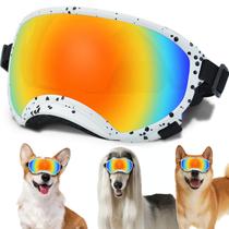Óculos de sol para cães NICERINC PET com proteção UV e alça ajustável Óculos de sol para cães NICERINC PET com proteção UV e alça ajustável