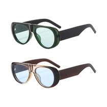 Óculos De Sol Para Caminhada Com Grande Armação, Resistentes a UV, 2 Peças, Estilo Minimalista, Óculos De Sol Para Caminhada Com Grande Armação, Resistentes a UV, 2 Peças, Estilo Minimalista,