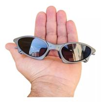 Oculos de Sol Penny Preto Black Tamanho Menor Juliet X-Metal Mandrake Polarizado Pinado Doublex - TOPLUPAS