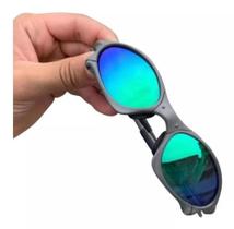 Oculos de Sol Penny Verde Claro Mago Juliet X-Metal Tamanho Menor Pinado Romeo Polarizado Doublex - TOPLUPAS