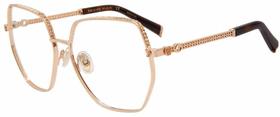 Óculos de sol Philipp Plein VPP 054 S 08fc Shiny Copper Gold