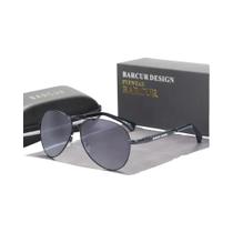 Óculos de Sol Piloto Polarizados BARCUR - Lente Degrade e Armação Memery - Unissex