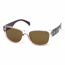 Óculos de Sol PLC com design Casual com Proteção UV400 Kit contém Case Couro ECO
