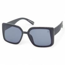 Óculos de Sol PLC com design Clássico Oversized com Proteção UV400 Kit contém Case Couro ECO