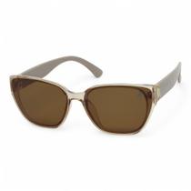 Óculos de Sol PLC com design Gateado Casual com Proteção UV400 Kit contém Case Couro ECO