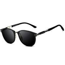 Óculos de Sol Polarizado Alumínio Uv400 Masculino Esportivo Moda Casual