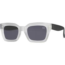 Óculos de Sol Polarizado Feminino Quadrado Moderno UV400 Com Estojo