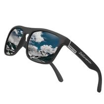 Óculos de Sol Polarizado Masculino Preto Square Vintage Com Proteção UV - Zellmann ORIGINAL