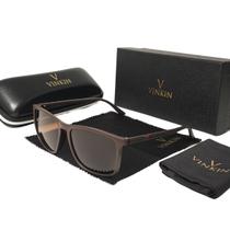 Óculos de Sol Polarizado Original Vinkin Quadrado UV400 431