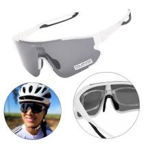 Óculos De Sol Polarizado Pace Corrida Ciclismo + Clip Grau Óculos De Sol Polarizado Pace Corrida Ciclismo + Clip Grau