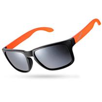 Óculos de sol polarizado retro 10116 - Laranja - Rockbros