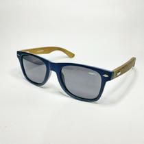 Óculos de Sol Polarizado Snowfly Proteção UV400 Marinho e Haste de Madeira Óculos de Sol Polarizado Snowfly Proteção UV400 Marinho e Haste de Madeira