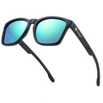 Óculos De Sol Polarizado Uv 400 Hu Wood Na Caixa