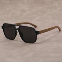 Óculos De Sol Polarizados Com Proteção UV Para Homens Com Design De Madeira Óculos De Sol Polarizados Com Proteção UV Para Homens Com Design De Madeira